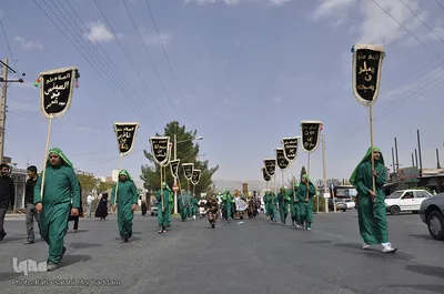 ورود نمادین کاروان حسینی به سرزمین کربلا