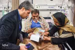 صندوق سیار انتخابات در بیمارستان کوثر سمنان