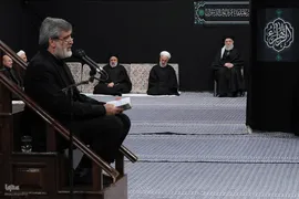 اولین شب مراسم عزاداری حضرت فاطمه‌زهرا سلام‌الله‌علیها در حسینیه امام خمینی(ره)