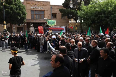 مراسم جاماندگان اربعین حسینی در اهر