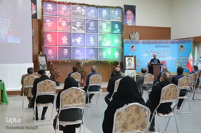مراسم بزرگداشت شهدای بمباران دانشکده فنی دانشگاه تبریز