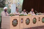 مراسم جزء خوانی قرآن کریم در حرم شاهچراغ(ع)