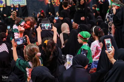 مراسم شیرخوارگان حسینی در زنجان