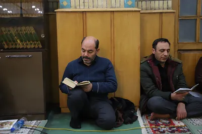 مراسم احیا در مسجد دانشگاه تبریز‎