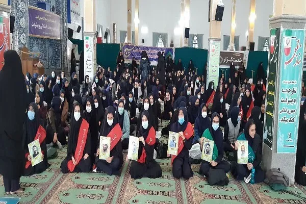 اجتماع «دختران حاج قاسم» در ساوه برگزار شد