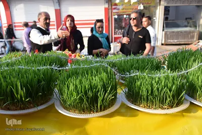 بازار شب عید در اهواز 