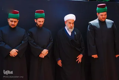 تشییع تابوت نمادین حوضه حکمت امام محمد جواد