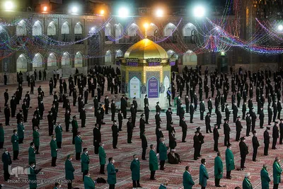 مراسم "شکرانه بازگشایی حرم مطهر رضوی"
