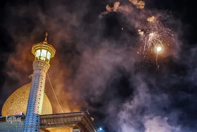 جشن عید بیعت با امام زمان(عج) در حرم شاهچراغ(ع)