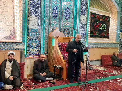 مراسم عزاداری شهادت حضرت زهرا(س) در مساجد اهر