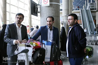 بازگشت نمایندگان ایران از مسابقات کویت
