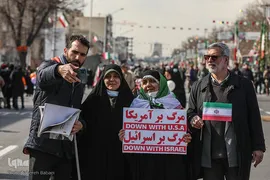 جشن پیروزی انقلاب اسلامی در میدان آزادی