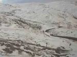 وضعیت راه های روستایی شهرستان اهر در روزهای سرد سال