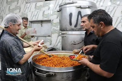 خدمت رسانی موکب حضرت فاطمه الزهرا(س)در مسیر عاشقی