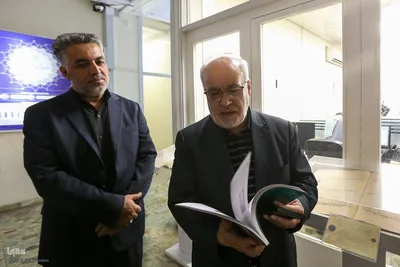 بازدید رضا پورحسین از ایکنا