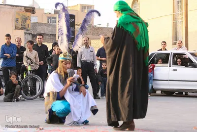 برگزاری مراسم تعزیه شهادت قاسم ابن حسن(ع) در شهرکرد