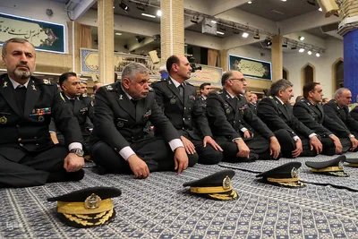 دیدار جمعی از فرماندهان نیروی هوایی با مقام معظم رهبری