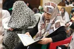 مراسم معنوی اعتکاف در مساجد قزوین