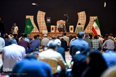 مراسم بزرگداشت شهدای بیمارستان المعمدانی و مردم مظلوم غزه