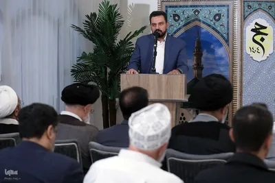 کمیل با شکوه زائران ایرانی در کنار حرم نبوی(ص)