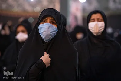 خیمه سوزان غروب عاشورا در میدان امام حسین(ع)