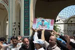 تشییع پیکر شهید «حسین سامی‌مقام» در اصفهان