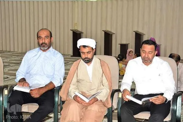 کرسی تلاوت قرآن در مسجد النبی(ص) مجتمع گاز پارس جنوبی استان بوشهر