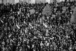 تجمع سوگواران امام خامنه‌ای در میدان امام اصفهان