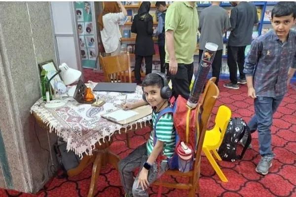 مشارکت کودکان در نگارش کتابی برای خدا