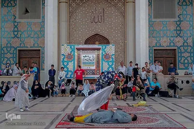 نمایش امین ولایت در حرم شاهچراغ(ع)‎‎