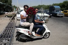 بازار گل شهید محلاتی در روز ملی گل