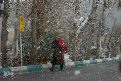 اصفهان در آغوش زمستان