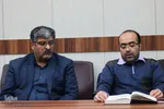 رونمایی از کتاب «مسائل کاربردی در زمین‌شناسی مهندسی» - اراک/عکاس:طاها نظیری