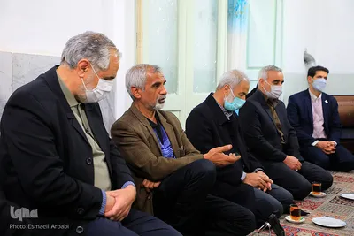 دیدار حجت‌الاسلام عبادی با خانواده شهیدین بذرافکن