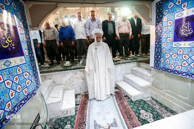 نماز عید سعید غدیرخم در آستان سیدالکریم