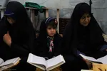 آیین جزءخوانی قرآن کریم در مسجد ملامحسن خمینی‌شهر