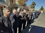 مراسم عزاداری خیابانی شهادت حضرت زهرا(س) در اهر