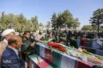 استقبال از 9 شهیدگمنام دوران دفاع مقدس ـ شيراز