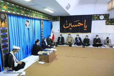 دیدار مدیرعامل باغ موزه انقلاب و دفاع مقدس با نماینده ولی‌فقیه در خراسان‌جنوبی