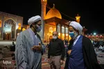 شاهچراغ ، سوگوار شهادت امام جواد (ع)