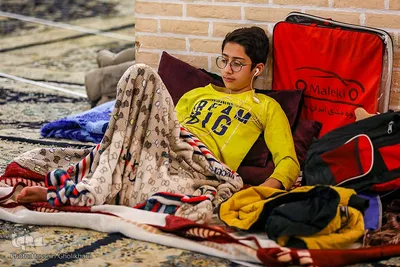 مراسم معنوی «اعتکاف» در قزوین