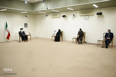 دیدار خانواده شهید فخری‌زاده با رهبر انقلاب