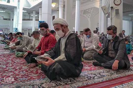 قرائت خطبه غدیردر حرم مطهرشاهچراغ(ع)‎‎