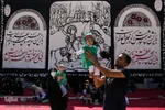 حسینیه ایران؛ سوگواره شیرخوارگان حسینی در حرم شاهچراغ