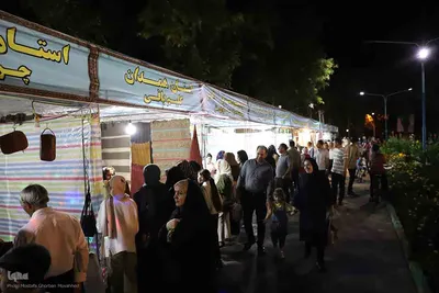 مراسم اختتامیه نهمین دوره جشنواره ملی ورنی در اهر