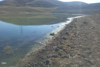 زمستان در زمستان سد خاکی آزادگان اهر