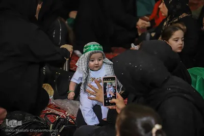 مراسم شیرخوارگان حسینی در اهر