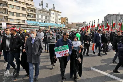 جشن پیروزی انقلاب اسلامی در تهران