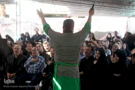تعزیه در سبزه میدان بازار تهران