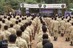 مراسم پایان دوره ۱۱۶ تکاور نزاجا در فارس